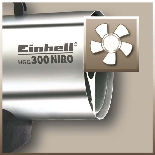 Einhell HGG 300 Niro Gáz Üzemű Hőlégbefúvó (2330910)
