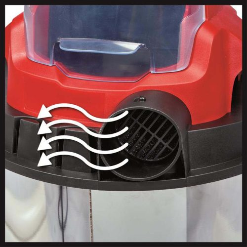 Einhell TC-VC 18/20 Li S-Solo Akkus porszívó (2347130) (Akku és töltő nélkül)