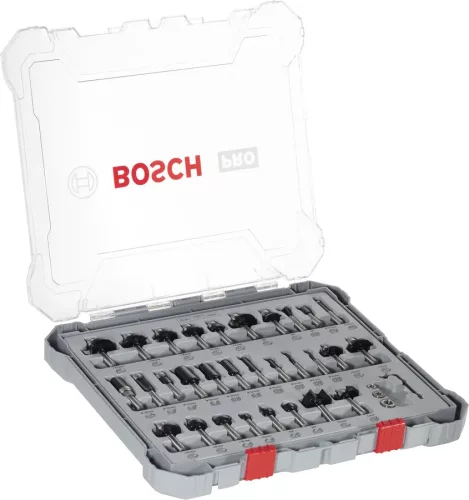 Bosch PRO alakmaróbetét, vegyes készlet, szár 8 mm, 30 részes (2607017475)