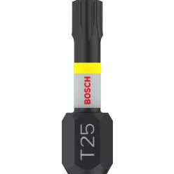 Bosch PRO Torx ütvecsavarozó fej, T25, 25 mm, 2 db