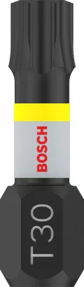 Bosch PRO Torx ütvecsavarozó fej, T30, 25 mm, 2 db