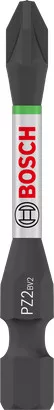 Bosch PRO Pozidriv ütvecsavarozó fej, PZ2, 55 mm, 15 db