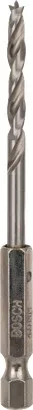 Bosch Fa spirálfúró 1/4"-os bitbefogással o 4,0 mm