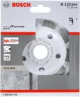 Bosch PRO Concrete gyémánt fazékorong 125 mm, 22,23 mm LONG Life