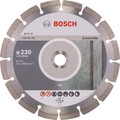 Bosch Standard for Concrete gyémánt vágótárcsa 230-22,23mm