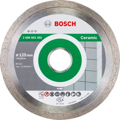 Bosch Standard for Ceramic gyémánt vágótárcsa 125x22,23mm