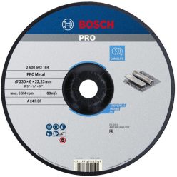 Bosch PRO Metal csiszolótárcsa A 24 P BF hajlított