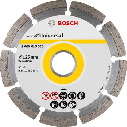 Bosch ECO for Universal gyémánt vágótárcsa 125x22,23mm