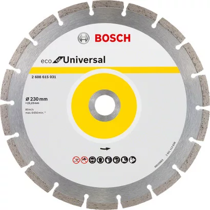 Bosch ECO for Universal gyémánt vágótárcsa 230x22,33 mm