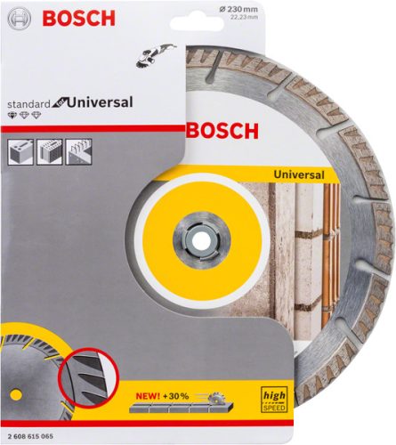 Bosch PRO Multi Material gyémánt vágótárcsa, 230 x 22,23 mm