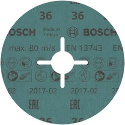 Bosch PRO R780 fíbertárcsa, 125 mm, G36