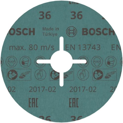 Bosch PRO R780 fíbertárcsa, 125 mm, G36
