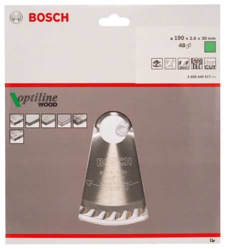 Bosch PRO Wood körfűrészlap