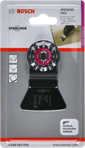 Bosch HCS hántoló, ATZ 52 SC, merev 52 x 26 mm
