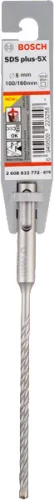 Bosch PRO SDS plus-5X kalapácsfúrószár, 5 x 100 x 160 mm
