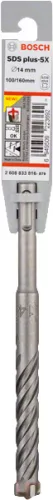 Bosch PRO SDS plus-5X kalapácsfúrószár, 14 x 100 x 160 mm