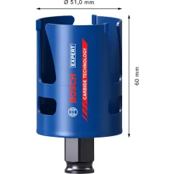 Bosch EXPERT Construction Material körkivágó, 51 mm