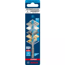   Bosch EXPERT HEX-9 Multi Construction többcélú fúró o 6,0 mm, 1/4"
