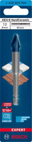 Bosch EXPERT HEX-9 HARD CERAMIC fúrószár