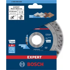   Bosch EXPERT MultiMaterial gyémánt vágótárcsa, 125x22,23x2,2x12mm