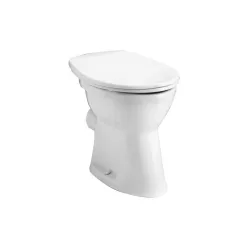   Alföldi Bázis 4030 WC csésze, lapos öblítésű, hátsó kifolyású, álló (4030 00 01)