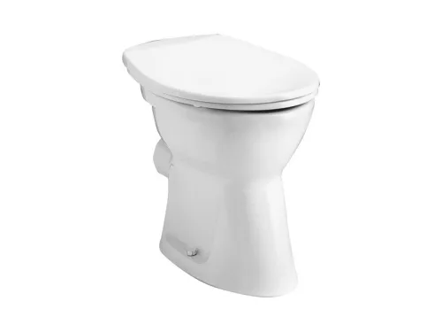 Alföldi Bázis 4030 WC csésze, lapos öblítésű, hátsó kifolyású, álló (4030 00 01)