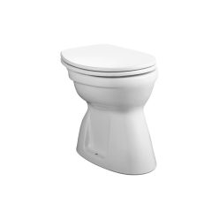   Alföldi Bázis 4037 WC csésze, lapos öblítésű, alsó kifolyású, álló (4037 00 01)