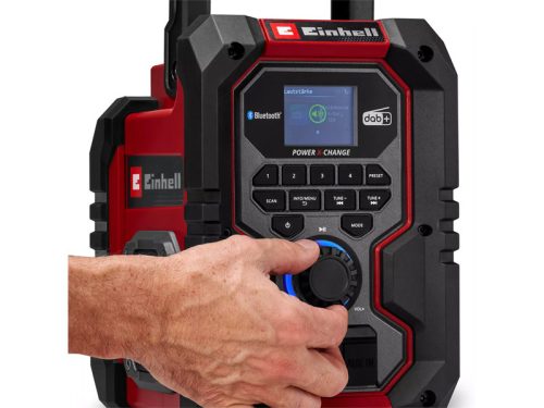 Einhell TE-CR 18 Li DAB+/FM/BT - Solo Akkus Rádió 18V (3407995) (Akku és töltő nélkül)