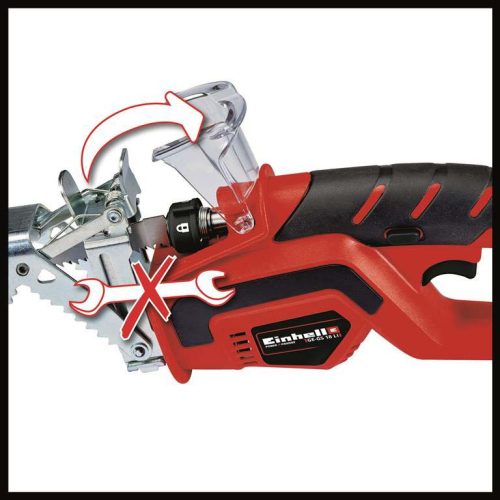 Einhell GE-GS 18 Li-Solo Akkus ágfűrész (3408220) (Akku és töltő nélkül)