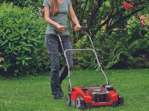 Einhell GE-SC 36/35 Li - Solo Akkus gyeplazító-szellőztető 2x18V (3420680) (Akku és töltő nélkül)
