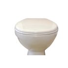 Royal műanyag WC ülőke, műanyag zsanérral