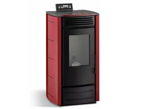 Totya Zingara 13 pellet kandalló 8kW, bordó