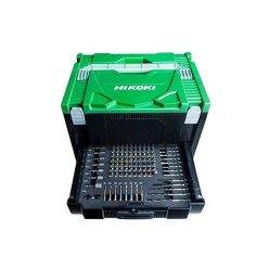   HiKOKI Hitbox koffer fiókkal+100db bit/dugókulcs készlet (40030037)