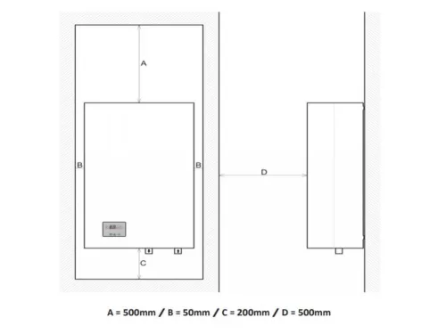 Centrometal El-Cm Classic 12 kW Elektromos Kazán központi fűtéshez