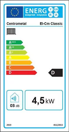Centrometal El-Cm Classic 4,5 kW Elektromos Kazán központi fűtéshez