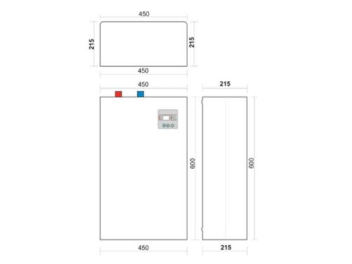 Centrometal El-Cm eBasic 36 kW elektromos kazán központi fűtéshez