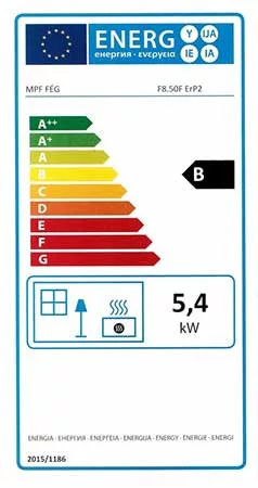 FÉG F8.50F Erp Parapetes Gázkonvektor 5,8kW parapet szett nélkül bézs színű