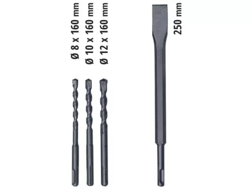 Einhell TC-RH 620 4F Kit SDS-Plus Fúrókalapács 620W 2,2J kofferben (4257992)