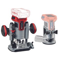   Einhell TP-RO 18 Set Li BL - Solo Akkus felsőmaró és élmaró 18V (4350410) (Akku és töltő nélkül)