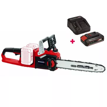   Einhell GE-LC 36/35 Li-Solo Akkus láncfűrész (4501780) + 2db Starter kit (4512097)