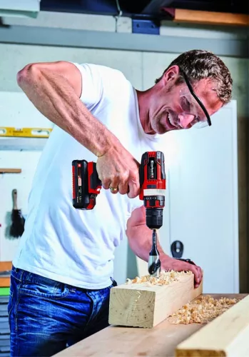 Einhell TE-CD 18/40 Li-Solo Akkus fúró-csavarozó 18V (4513925) + Starter kit (4512097)