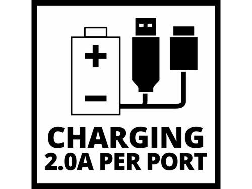 TC-CP 18 Li USB A/C-Solo akkus USB töltő