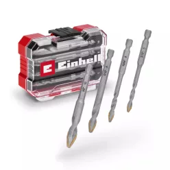   Einhell XS-CASE 4 részes TCT csempefúró készlet, 5–10 mm (49051404)