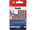 KWB hengeres spirálfúrószár készlet 13 darabos (49205840)