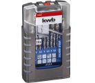 KWB hengeres spirálfúrószár készlet 19 darabos (49205920)