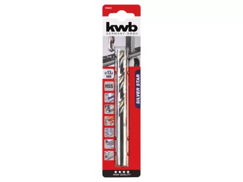 KWB EXPERT HSS-G SILVER STAR spirálfúrószár 13,0 mm