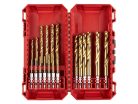 Milwaukee RED HEX Schockwave HSS-G Fémfúró készlet 19 részes (2-10mm) (4932493866)
