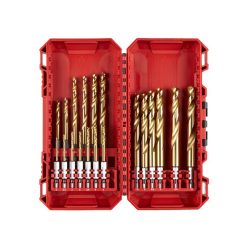   Milwaukee RED HEX Schockwave HSS-G Fémfúró készlet 19 részes (2-10mm) (4932493866)