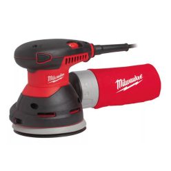   Milwaukee ROS 125 E Excentercsiszoló, fordulatszám szabályzós (300W/125mm) (4933433180)