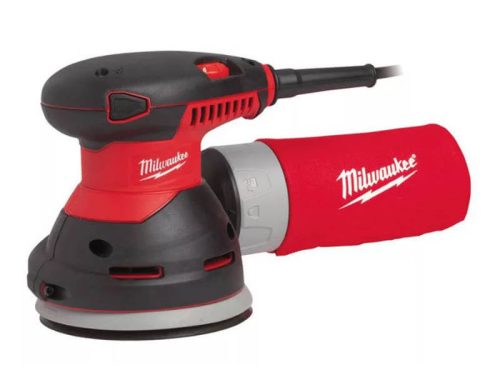 Milwaukee ROS 125 E Excentercsiszoló, fordulatszám szabályzós (300W/125mm) (4933433180)
